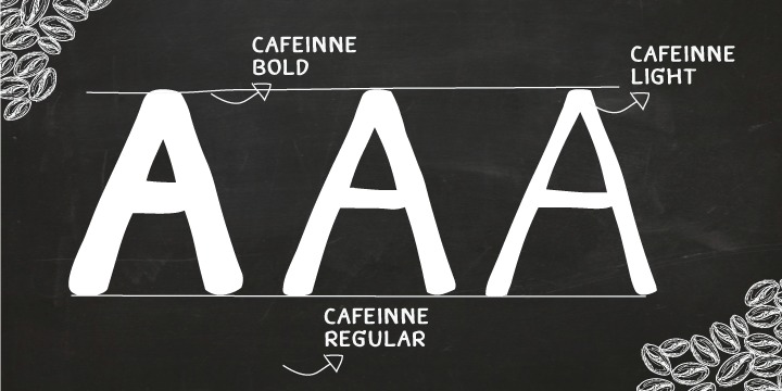 Example font Caffeine #5